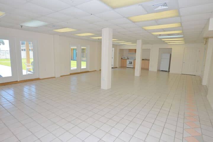 Reception hall